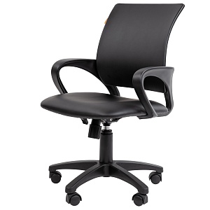 Офисное кресло CHAIRMAN 696 ЭКО, экокожа, черный